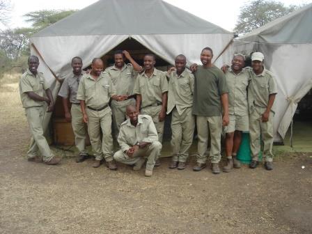 Guys at the camp